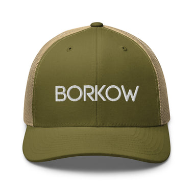 Borkow Trucker Cap - White Logo - Essential for your Adventures