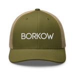 Borkow Trucker Cap - White Logo - Essential for your Adventures