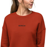 Borkow Crop-Top Sweatshirt - Trendy and Comfortable