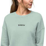 Borkow Crop-Top Sweatshirt - Trendy and Comfortable