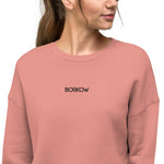 Borkow Crop-Top Sweatshirt - Trendy and Comfortable